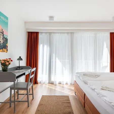 Downtown Residences Vh - Ac, Elevator, Terrace 아파트호텔 부다페스트