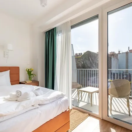 Downtown Residences Vh - Ac, Elevator, Terrace 아파트호텔 부다페스트