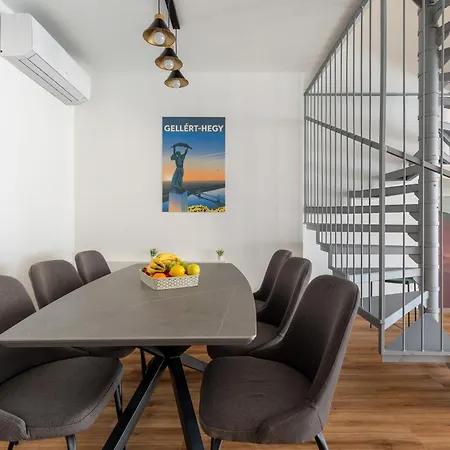 Apart Otel Downtown Residences Vh - Ac, Elevator, Terrace Budapeşte
